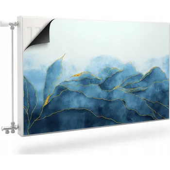 Obraz Magnetická podložka Line-art Abstrakce Listy 80x60