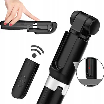 Selfie tyč SELFIE TYČ, PŘENOSNÝ BLUETOOTH STATIV ROZKLÁDACÍ SELFIE TYČ S DÁLKOVÝM OVLÁDÁNÍM