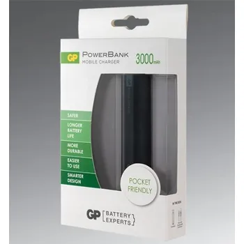 Powerbanka Powerbanka GP 3000 mAh černá