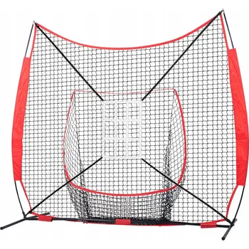 Síť k brance Tréninková síť na baseball a softball 244x106x211 cm Polyester
