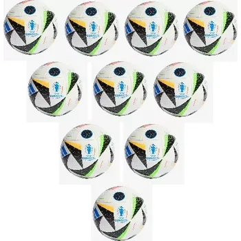Fotbalový míč 10x Fotbalový míč adidas EURO 24 Pro Fussballliebe