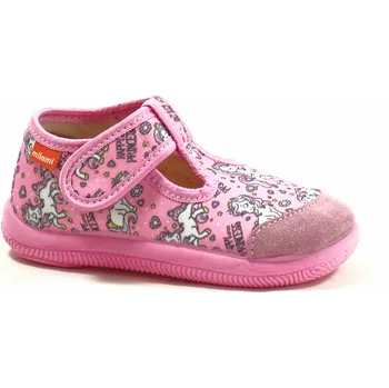 Dětská sálová obuv V+J OBUV s.r.o. V+J OBUV Milami 226 10KONJICPRINCES PINK dětská přezůvková obuv Velikost: 23