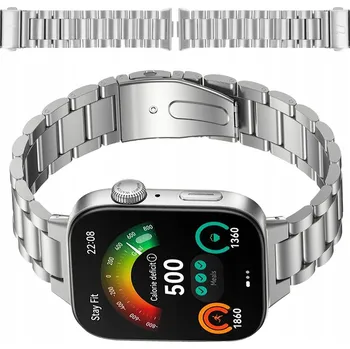 Pouzdro na mobilní telefon Náramek Bizon pro Huawei, stříbrný