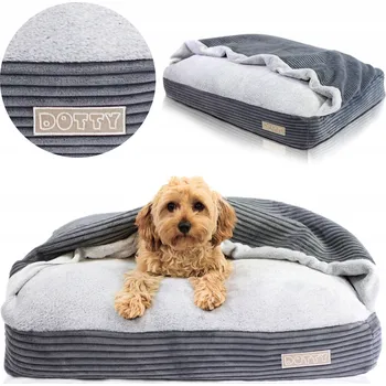 Pelíšek pro psa Pelíšek norka pro psa - prémiové pelíšek s vrstvou deky - DOTTY pro chrta