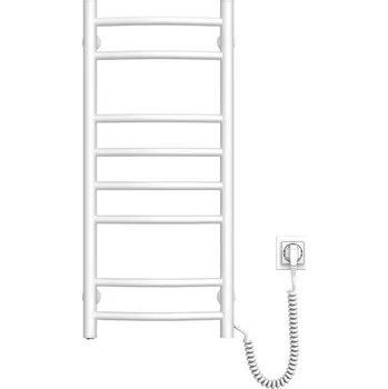 Radiátor Aqualine Supe SU140 Elektrický sušák ručníků, 36x80 cm, bílý