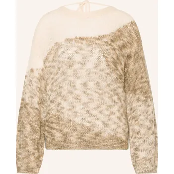 Dámský svetr Boss Dámský Svetr Fargovia, režná / světle hnědá, 42