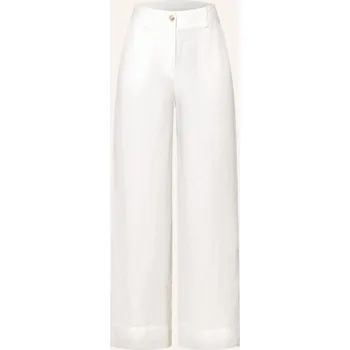 Dámské kalhoty Reiss Dámské Lněné Kalhoty Demi, bílá, 42