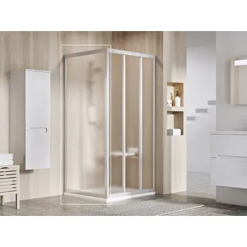 RAVAK Sprchový kout Ravak Supernova ASDP3/APSS 80x75x198 rohový, satin/grape 00V40UR2ZG;94030UR2ZG