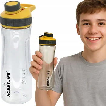 Láhev Láhev na vodu Lahev Na Pití s víčkem, držákem a měrkou 730ml ECOZEN