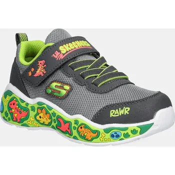 Chlapecké tenisky Dětské sneakers boty Skechers PLAY SCENE šedá barva, 407312N 90X, EUR 25