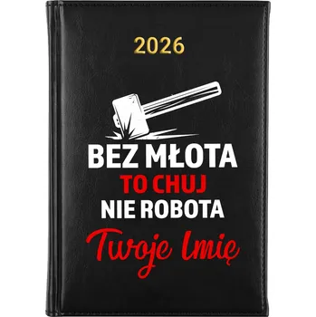 Kalendář Knižní kalendář 2026 A5 FunnyCase černý
