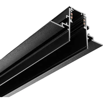 Bodové svítidlo 48V magnetická lišta zápustná POWERGEAR černá 1M