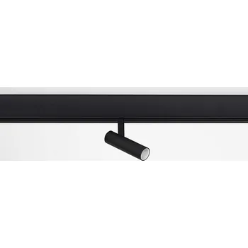 Bodové svítidlo Internova Sottile LED svítidlo pro 48V lištu černé ⌀25mm - 6W / White / 2700K