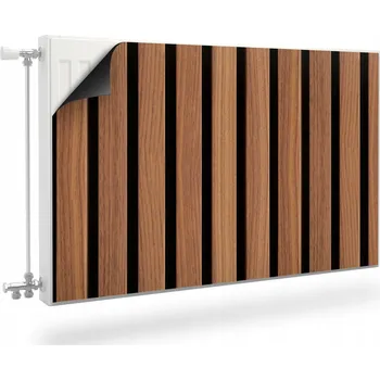 Obraz Magnetická podložka na radiátor, kryt na topení 110 x 60 cm hnědá