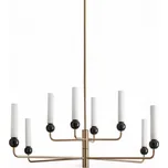 Aromas Delie G9 závěsné svítidlo lustr Zlatá