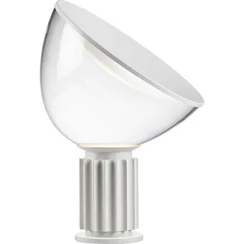 Lampička Flos Taccia LED ikonická stolní lampa Bílá matná / 485mm