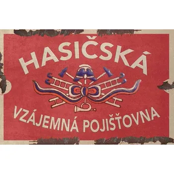 Obraz Cedule Hasičská vzájemná pojišťovna