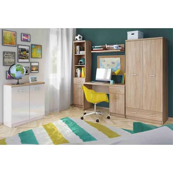 Dětský pokoj MIXIO sestava pro studenty dub sonoma