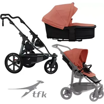 CDATA[Podrobnosti o produktu Součástí kombinace je konstrukce s hlubokou korbou a sportovní sezení. Sportovní sezení je…
v 4 obchodech
![Kočárek TFK proA frame 2v1 včetně sportovního sezení 2025 salmon