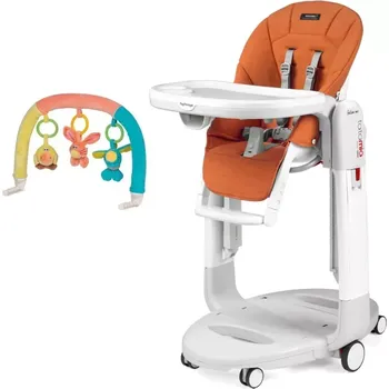 Kočárek Peg Pérego TATAMIA Follow Me + hrazda zdarma Wonder Orange