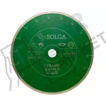 Řezný kotouč SOLGA Diamantový kotouč na obklady a dlažbu 250/25,4 (Ref. 20000250)