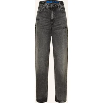 Dámské džíny Hugo Dámské Straight Džíny Leni_B, 006 black, 34