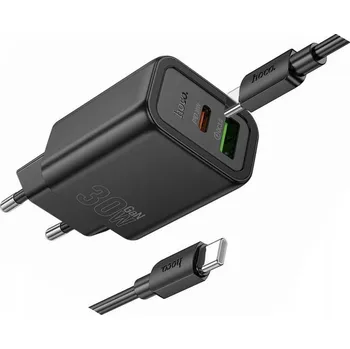 Rychlá USB-C GaN nabíječka 30W s kabelem pro Motorola Moto G54 5G Power