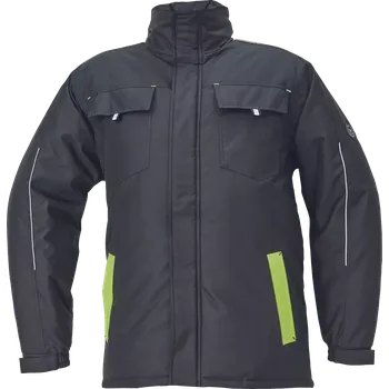 Bunda pánská zimní parka MAX VIVO, černo-žlutá, vel. XXXL