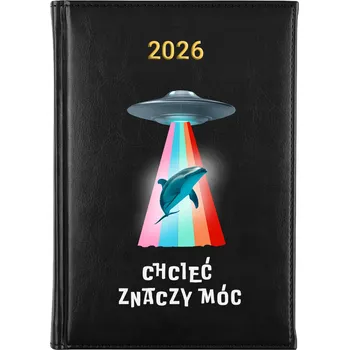 Kalendář Knižkový kalendář 2026 A5 černý