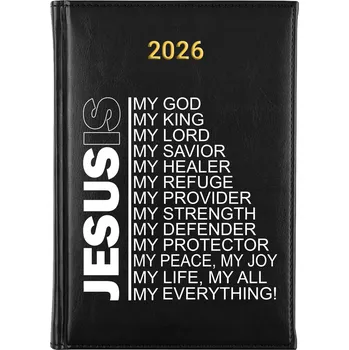 Kalendář Knižkový kalendář 2026 A5 černý