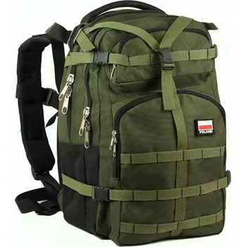 turistický batoh Vojenský Batoh CONVEY assault Poland 20-40 l černý