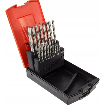 Vrták Sada vrtáků HSS PRO 1-10 mm, 19-dílná