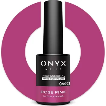 Přípravek na nehty 070 Hybridní lak Rose Pink 7 ml