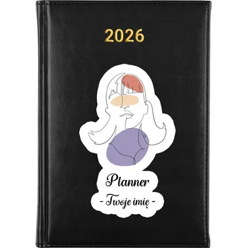 Kalendář Knižkový kalendář 2026 A5 černý