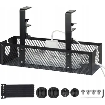 ORGANIZÉR KABELŮ, DRŽÁK NA KABELY, POLICE, NASTAVITELNÝ