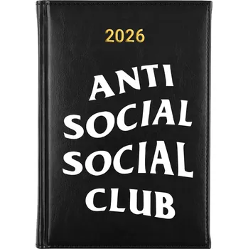 Kalendář Knižní kalendář 2026 A5 FunnyCase černý