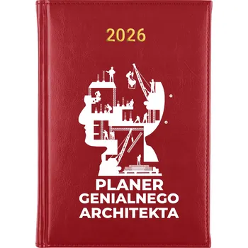 Kalendář Knižní kalendář 2026 A5 FunnyCase červený