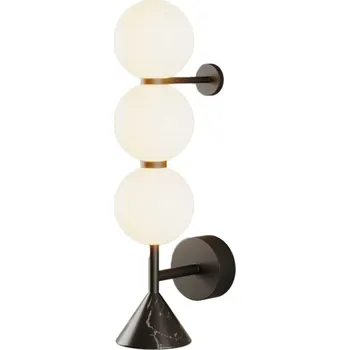 Nástěnné svítidlo Aromas Soko LED nástěnné svítidlo 520mm / Zlatá patina