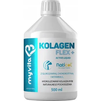 Kloubní výživa MyVita SILVER Kolagen Flex+ Active s vitamínem C a chondroitinem 500ml