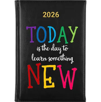 Diář Knižkový kalendář 2026 A5 černý