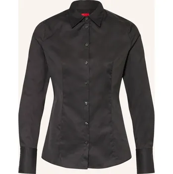Dámská halenka Hugo Dámská Košilová Halenka The Fitted Shirt, černá, 34