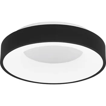 Nova Luce Rando Thin LED přisazené svítidlo stmívatelné ⌀380mm / Černá