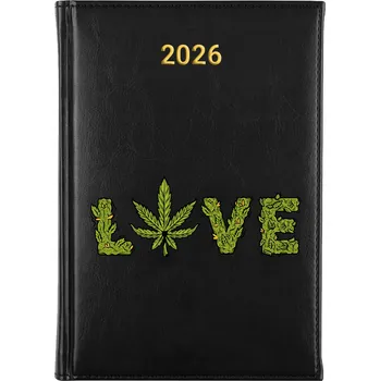 Kalendář Knižní kalendář 2026 A5 FunnyCase černý