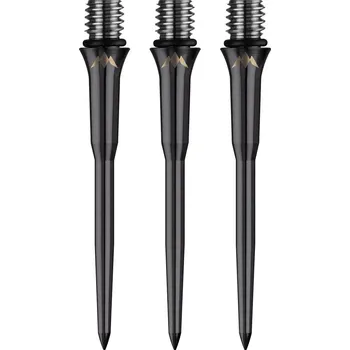 Příslušenství pro šipky Hroty na šipky Mission Titan Pro Smooth Black steel 30 mm