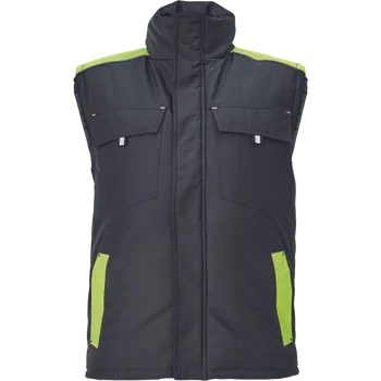 pracovní vesta Cerva MAX VIVO Pánská zimní vesta černo / žlutá 3XL 0303016664006