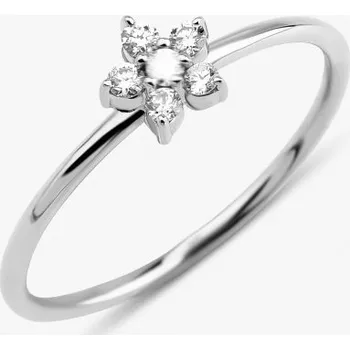 Prsten Prosperk Prstýnek květina Velikost prstenů: 10 (EU: 62-64)