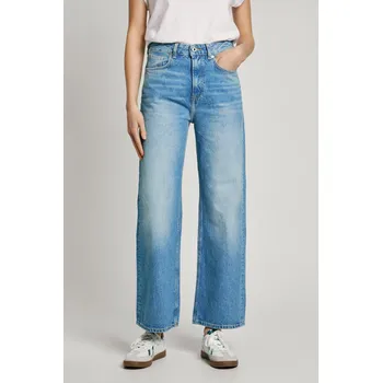 Dámské džíny Pepe Jeans Dámské džíny STRAIGHT JEANS UHW LEXA Barva: denim (odpovídá obrázku), Velikost: W31 L28