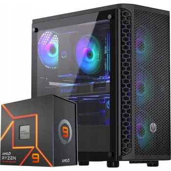 Stolní počítač Počítač Ryzen 9 RX 9070 XT 32GB DDR4 2TB M2 Jako Dárek