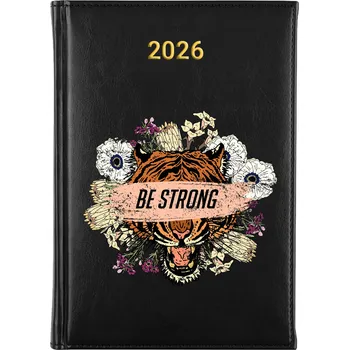 Kalendář Knižní kalendář 2026 A5 FunnyCase černý