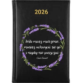 Kalendář Knižní kalendář 2026 A5 FunnyCase černý